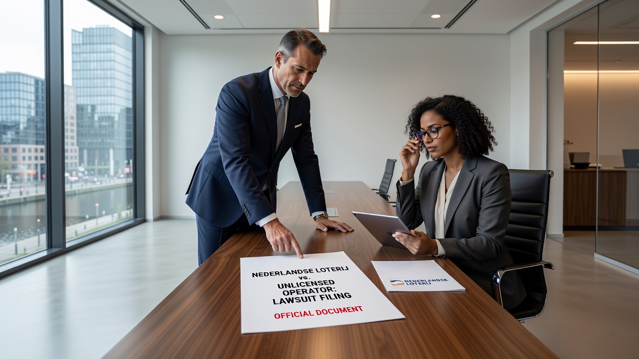 Overzicht van Nederlandse gokregulering met documenten en grafieken over offshore platforms
